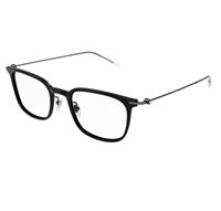 Montatura vista Montblanc Uomo MB0100O005 BLACK RUTHENIUM TRANS52 - MB0100O005 BLACK RUTHENIUM TRANS52